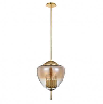 Подвесная люстра Crystal Lux Milagro SP4 A Gold