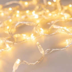 Уличная светодиодная гирлянда Ardecoled нить 230V теплый белый ARD-String-Classic-10000-Clear-100Led-Flash Warm/Warm 025814