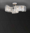 Потолочная люстра Seven Fires Iveya WD3549/6C-WT-FGD-CL