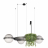 Подвесной светодиодный светильник Loft IT Jardin 10121/3 Dark grey