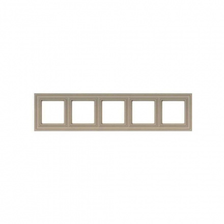 Рамка 5-постовая Liregus Retro кремовый омбре 29-152