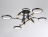 Потолочная светодиодная люстра Ambrella light Comfort LineTech FL51649