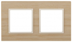 Рамка 2-постовая ЭРА Elegance 14-5302-11 Б0034576