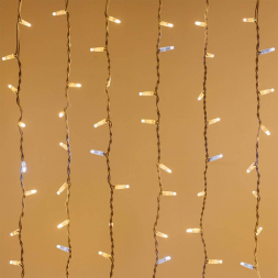 Уличная светодиодная гирлянда Ardecoled занавес 230V теплый белый/белый ARD-Curtain-Pro-2000X3000-White-760Led-Flash Warm/White 026062