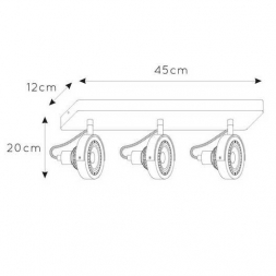 Спот Lucide Tala Led 31931/36/31