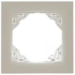 Рамка 1-постовая Efapel Logus 90 Aquarella бежевый 90910 TPE