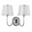 Бра Crystal Lux FAVOR AP2 CHROME