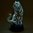 Светодиодная фигура Uniel ULI-M507 RGB/3AA Tiger/Black UL-00008402