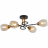 Потолочная люстра Illumico IL8263-4COU-79 BK GD