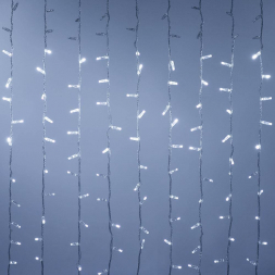 Уличная светодиодная гирлянда Ardecoled занавес 230V белый ARD-Curtain-Classic-2000X6000-Clear-1500Led-Waterfall White 024872