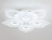 Потолочная светодиодная люстра Ambrella light Acrylica Original FA4294