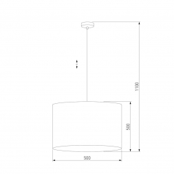 Подвесная люстра TK Lighting 6582 Juta