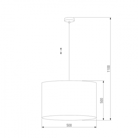 Подвесная люстра TK Lighting 6582 Juta