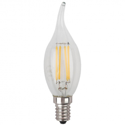 Лампа светодиодная филаментная ЭРА E14 7W 4000K прозрачная F-LED BXS-7W-840-E14 Б0027945