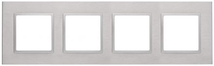 Рамка 4-постовая ЭРА Elegance 14-5204-03 Б0034559