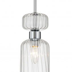 Подвесной светильник Escada Gloss 1141/1S Chrome/Clear