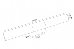 Подсветка для зеркал Arte Lamp Callisto A2828AP-1AB