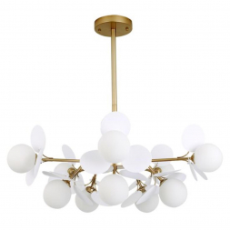 Подвесная люстра Arte Lamp Peacock A1369SP-10SG
