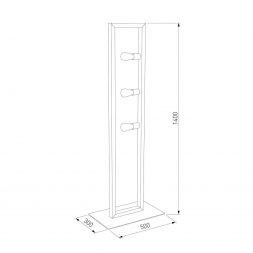 Торшер TK Lighting 5022 Metro