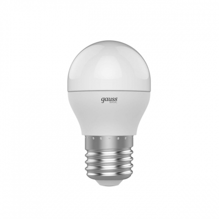 Лампа светодиодная Gauss E27 7,5W 4100К матовая 1053228
