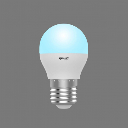 Лампа светодиодная Gauss E27 7,5W 4100К матовая 1053228