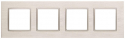 Рамка 4-постовая ЭРА Elegance 14-5204-04 Б0034560