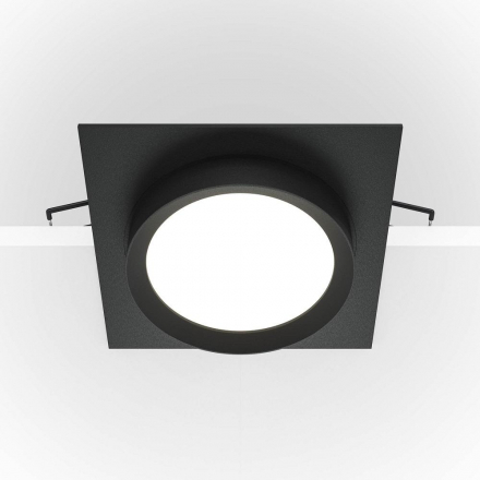 Встраиваемый светильник Maytoni Hoop DL086-GX53-SQ-B
