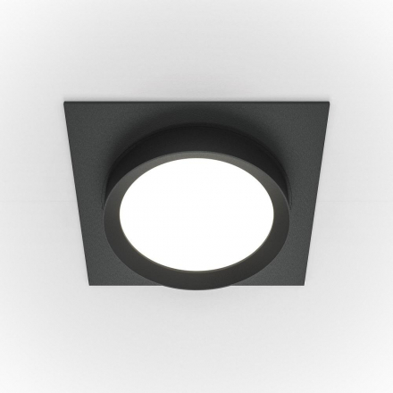 Встраиваемый светильник Maytoni Hoop DL086-GX53-SQ-B