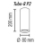 Потолочный светильник TopDecor Tubo8 P2 10 G