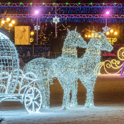 Уличная светодиодная гирлянда Ardecoled нить 230V белый ARD-String-Classic-10000-Clear-100Led-Std White 025781