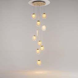 Подвесной светодиодный светильник Maytoni Modern Biology MOD367PL-L30BBSK