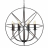 Подвесная люстра Loft IT Foucaults Orb Loft1192-8