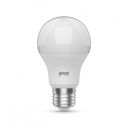 Лампа светодиодная Gauss E27 9,5W 3000К матовая 1023210