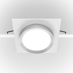 Встраиваемый светильник Maytoni Hoop DL086-GX53-SQ-WS
