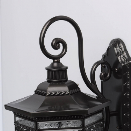 Уличный настенный светильник Chiaro Корсо 2 801020603