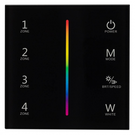 Панель управления Arlight Sens Smart-P30-RGBW Black 027104