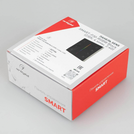 Панель управления Arlight Sens Smart-P30-RGBW Black 027104