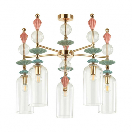 Подвесная люстра Odeon Light Classic Bizet 4855/5C