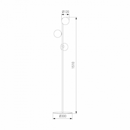Торшер TK Lighting 5717 Estera