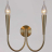 Бра ILLUMICO IL0441-2W-79 BRASS VASE
