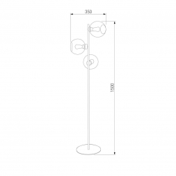 Торшер TK Lighting 5239 Cubus Graphite