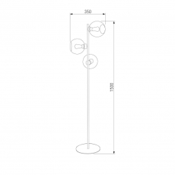 Торшер TK Lighting 5239 Cubus Graphite