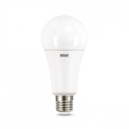Лампа светодиодная Gauss E27 30W 3000K матовая 73219