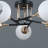 Потолочный светильник ILLUMICO IL0689-5CSQ-24 BK FGD LIBRA