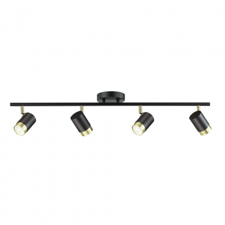 Спот Lumien Hall Саурис LH8020/4C-BK-GD