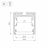 Профиль Arlight SL-ARC-3535-Twist90R-400 White 032684