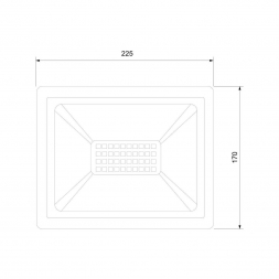 Прожектор светодиодный Elektrostandard Elementary 031 FL LED 100W 4200K IP65 a051947