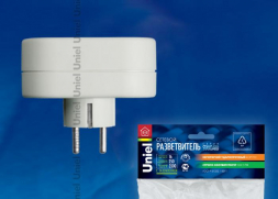 Переходник сетевой Uniel 2гн с/з Стандарт S-GES2-16O 06703