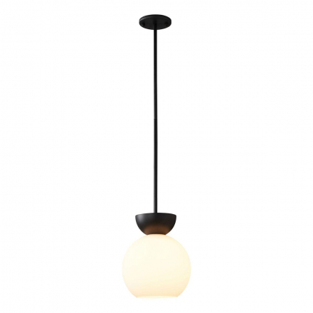 Подвесной светильник iLamp Mono P6079-1 BK+WH