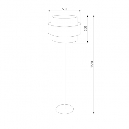 Торшер TK Lighting 5896 Calisto